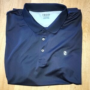 IZOD Men's Black Golf Polo. Size 3XL Dri-fit gently used.